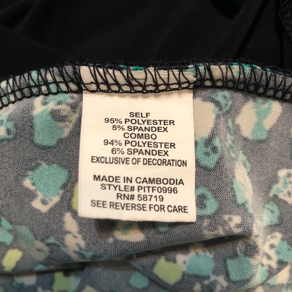 Notation Black/Green/White Top Size-PL - Picture 5 of 7